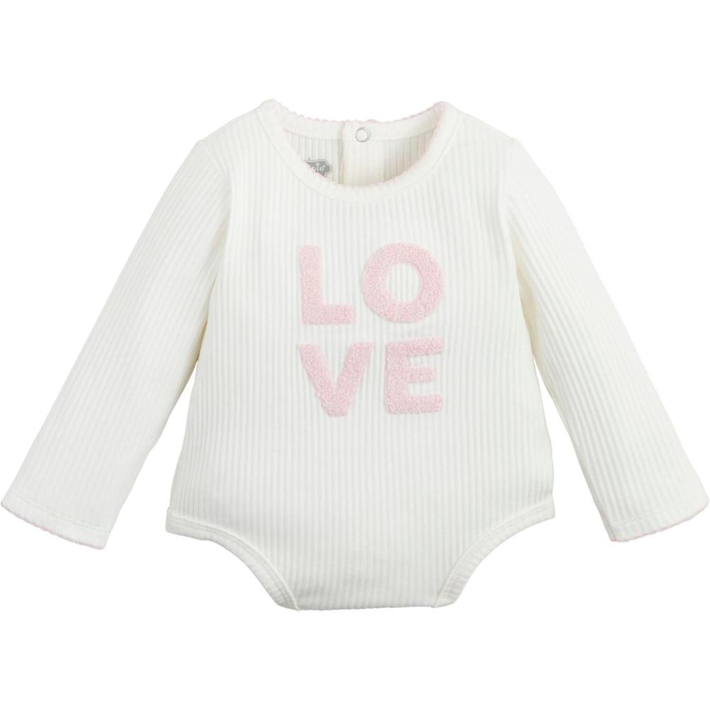 imageMud Pie Baby Girls Childrens Love CrawlerLove
