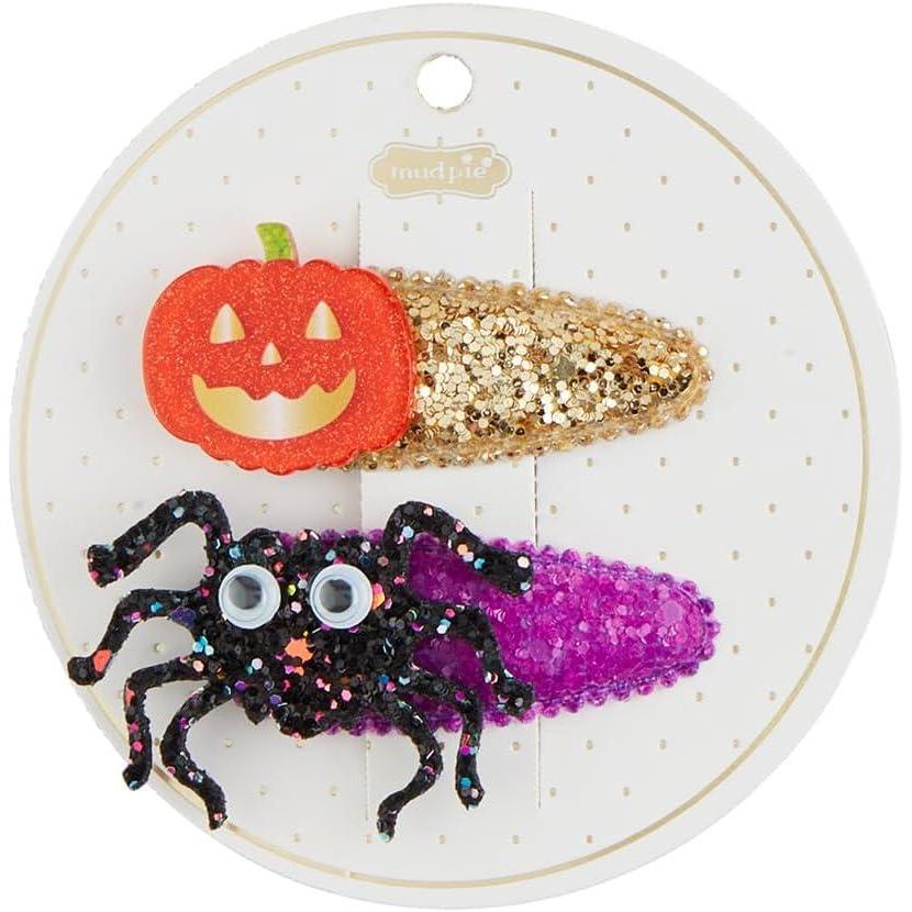 imageMud Pie Baby Girls Halloween Hair Clips One Size