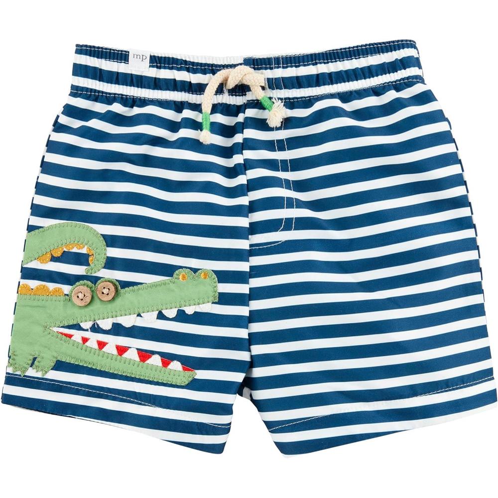 imageMud Pie Boys Boys Swim TrunksGator