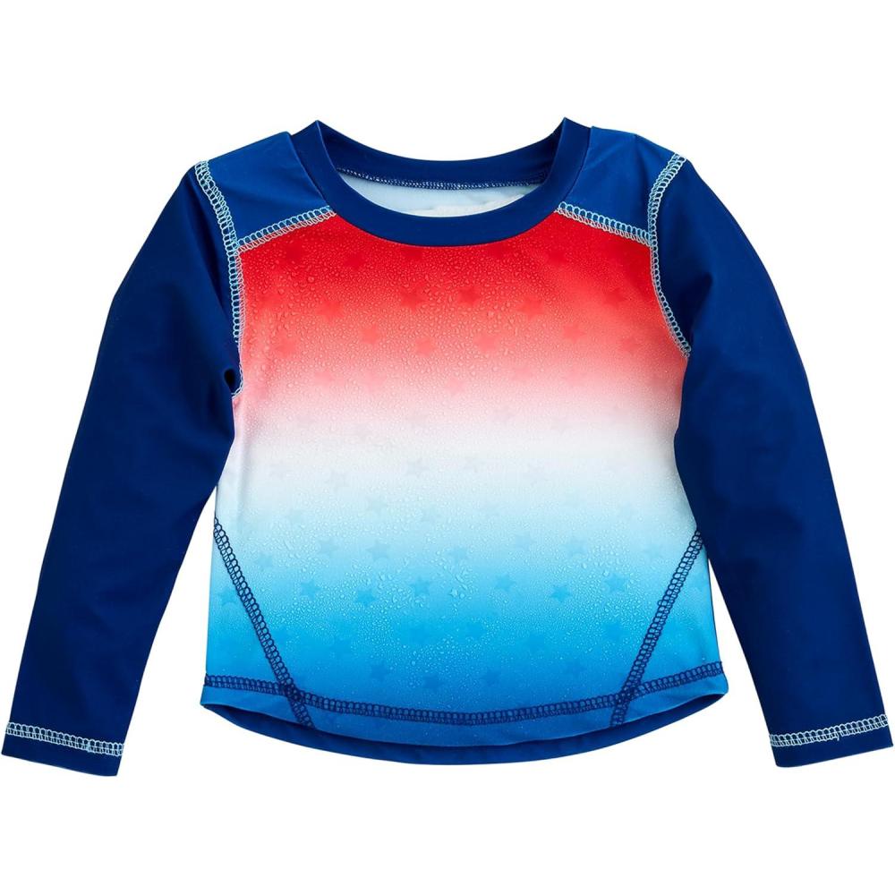 imageMud Pie Boys Standard Color Change RashguardShark