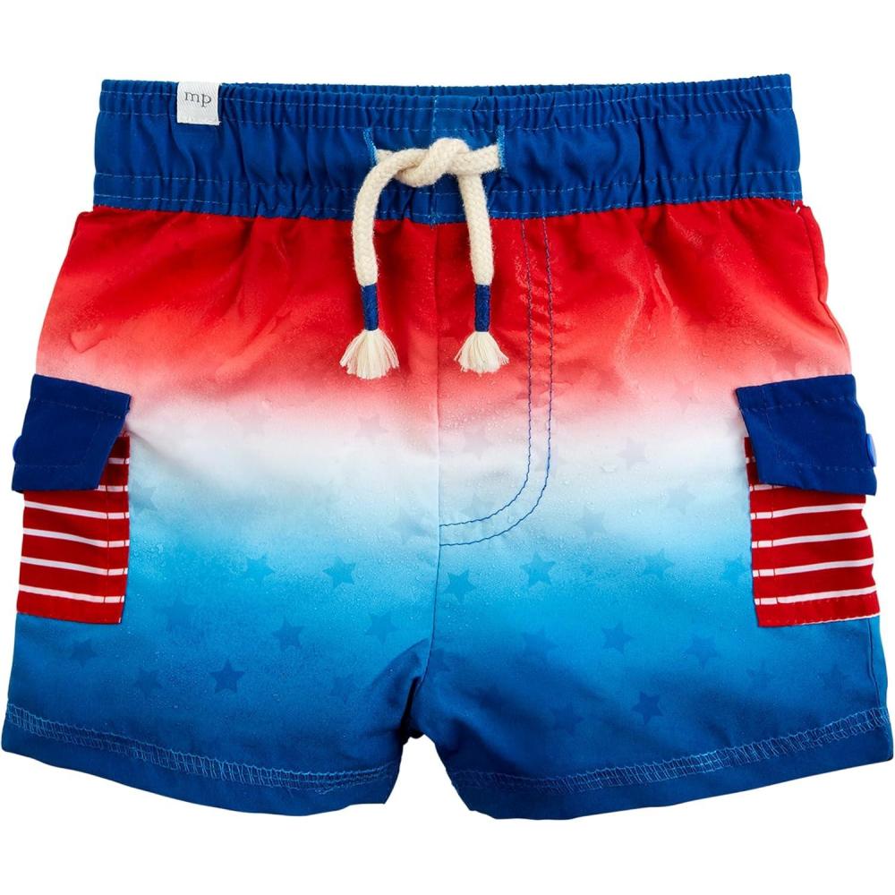 imageMud Pie Boys Standard Star Color Change Trunks