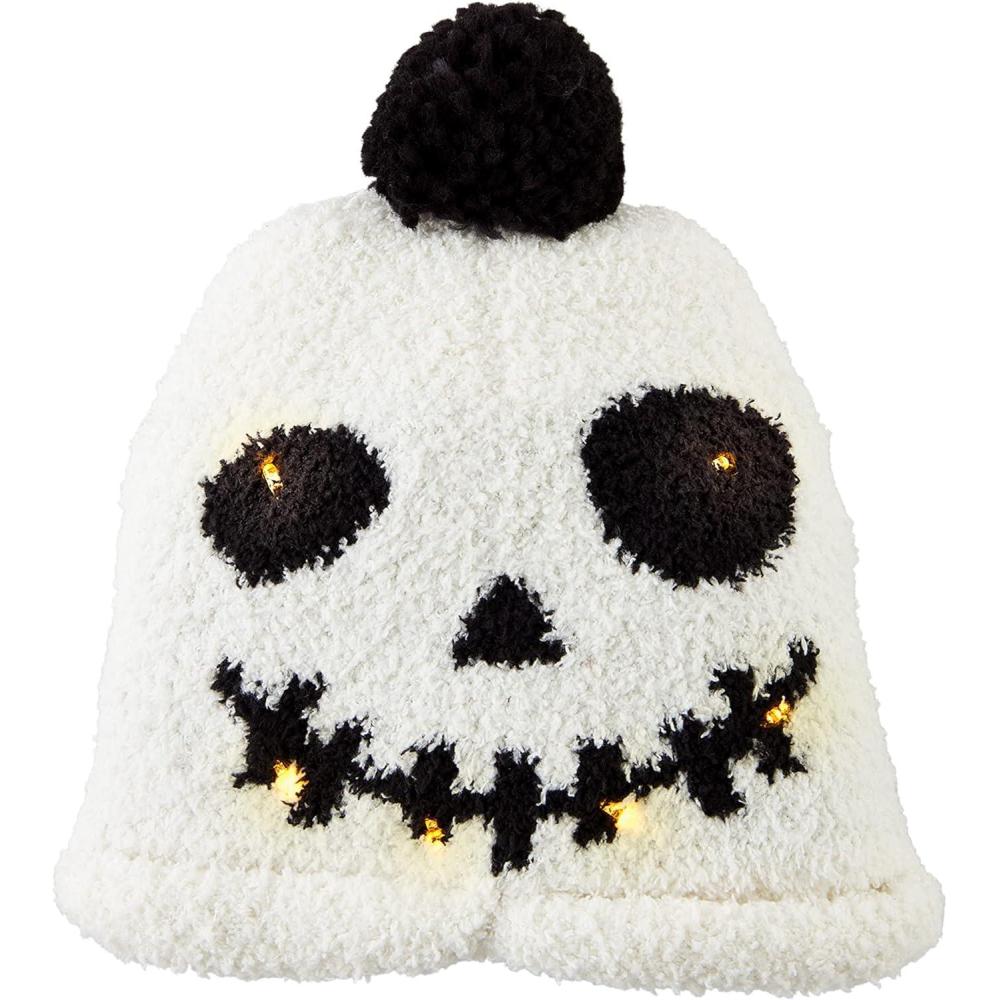 imageMud Pie Halloween Light Up Hat Skeleton