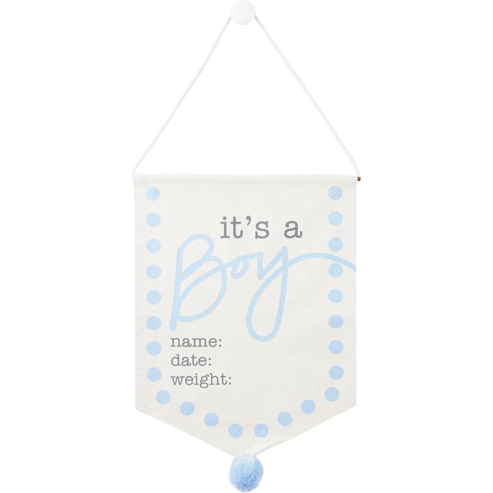 imageMud Pie New Baby Announcement Sign Boy 18 12quot x 11quotBoy