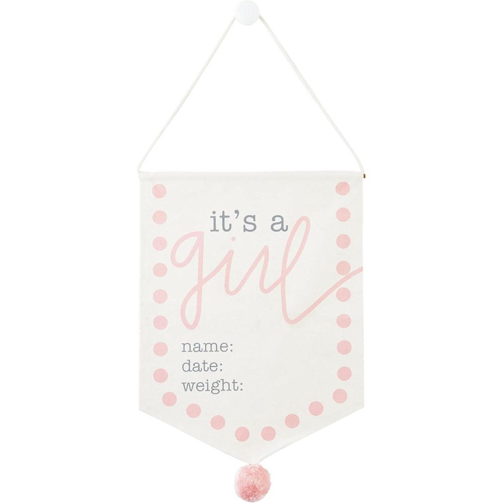 imageMud Pie New Baby Announcement Sign Boy 18 12quot x 11quotGirl