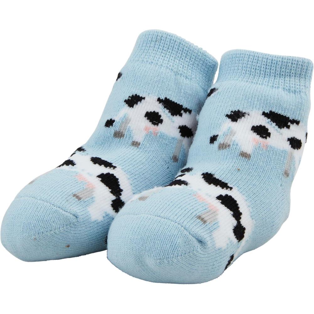 imageMud Pie Unisex Baby SocksCow