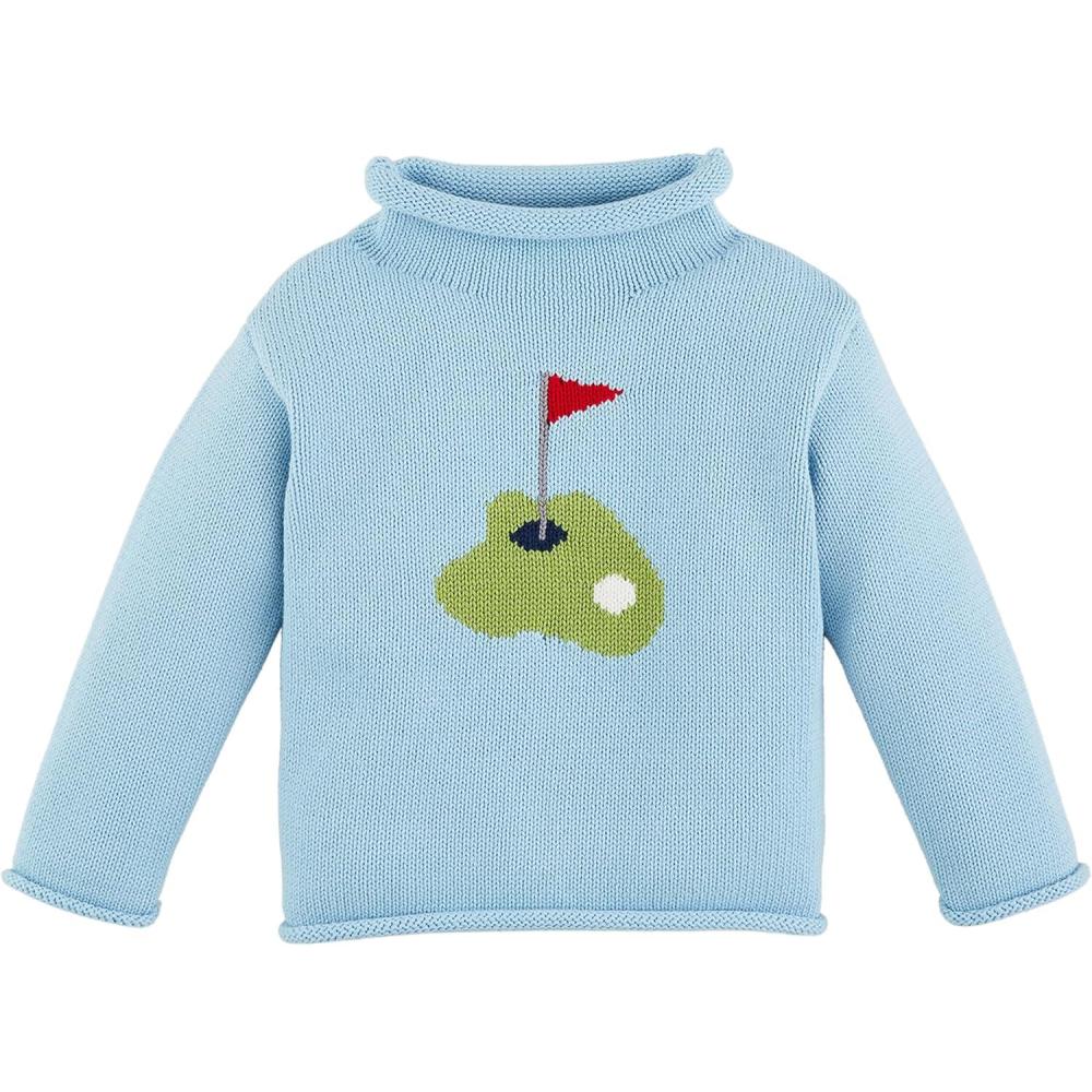 imageMud Pie UnisexChild Children Golf Rollneck SweaterGolf