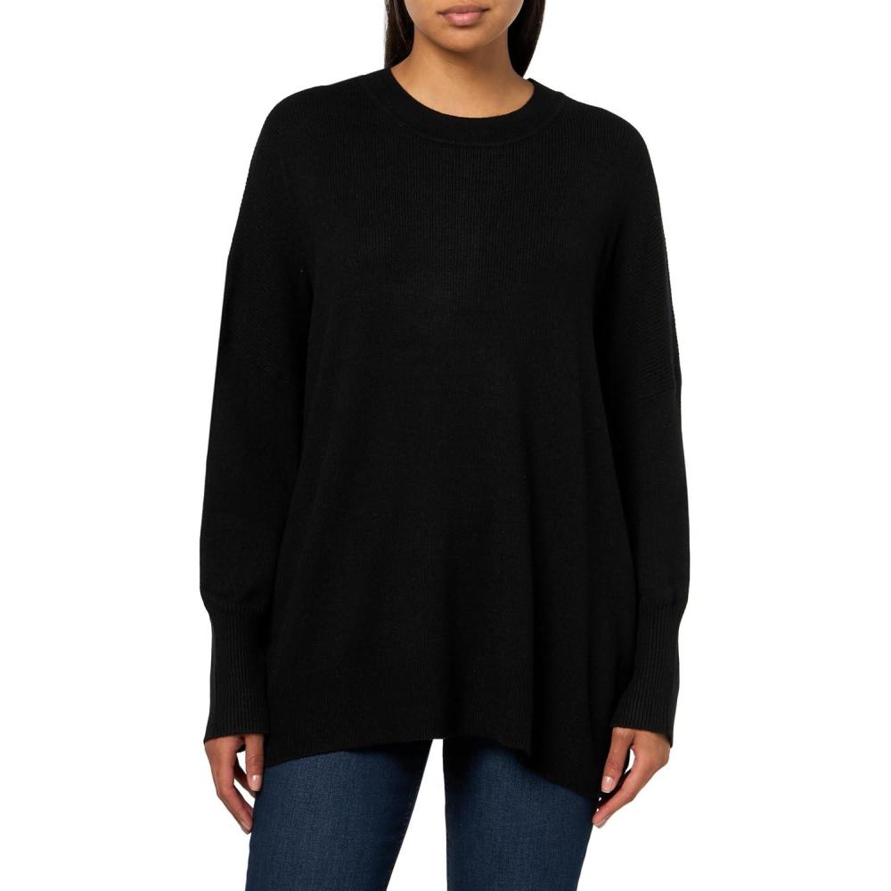 imageMud Pie Womens Noralee Button SweaterBlack