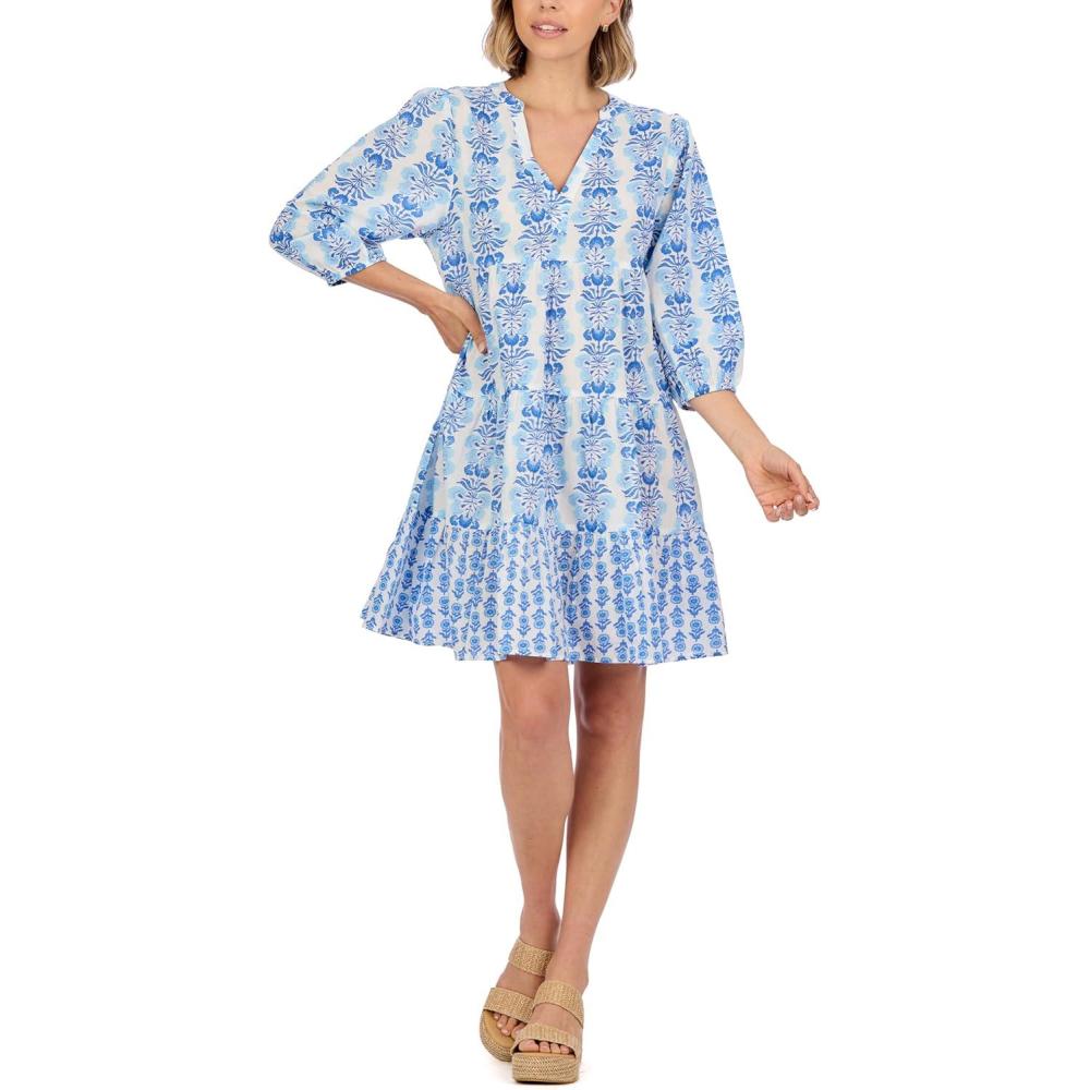 imageMud Pie Womens Pace Tunic DressBlue
