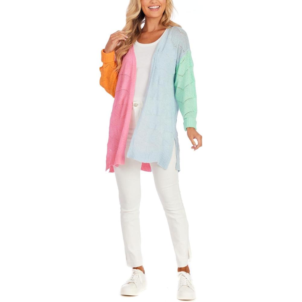 imageMud Pie Womens Parker CardiganMulti