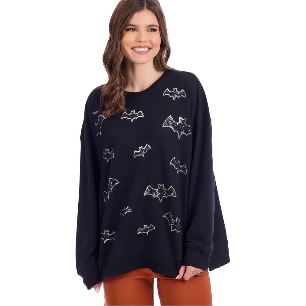 imageMud Pie Womens SweatshirtBlack