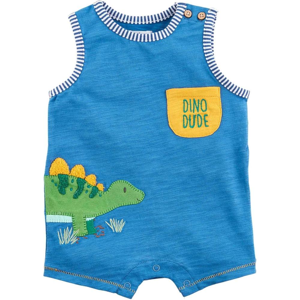 imageMud Pie babyboys Boys ShortallDino