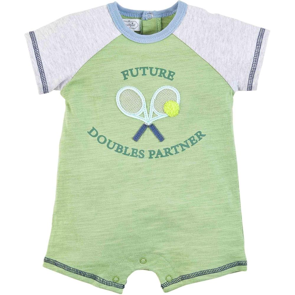 imageMud Pie babyboys Boys ShortallTennis