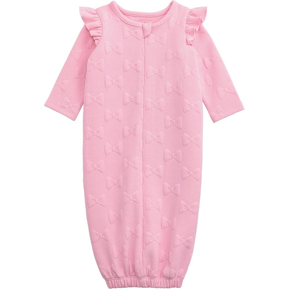 imageMud Pie babygirls Mud Pie Kids Quilted Bow GownPink