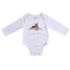 MUD PIE Baby Dog Breed Bodysuit and Bib Set, Aussie, 0-6 Months(German Shepherd)