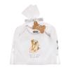 MUD PIE Baby Dog Breed Bodysuit and Bib Set, Aussie, 0-6 Months(Yellow Lab)