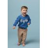 Mud Pie Baby Boys Kids Blue Big Bro Sweater(Blue)