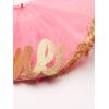Mud Pie Baby Girl’s Birthday Tutu, Multi(Pink gold)