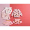 Mud Pie Baby Girls Kids Pumpkin Sequin Tutu(Pink)