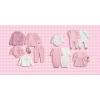Mud Pie Baby Girls Mud Pie Baby White Quilted Bow Sleeper(White)
