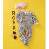 Mud Pie Baby Girls Sleeper and Headband Set(Multi)