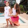Mud Pie Baby Girls’ Terry Flower Cover Up(Flower)