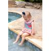 Mud Pie Baby-Girls Mud Pie Girls Seersucker Crab 2pc Swimsuit(Crab)