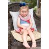 Mud Pie Baby-Girls Mud Pie Girls Seersucker Crab 2pc Swimsuit(Crab)