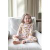 Mud Pie Children’s Dog Breed Toddler Pajama Set(White- Golden Retriever)