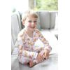 Mud Pie Children’s Dog Breed Toddler Pajama Set(White- Golden Retriever)