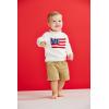 Mud Pie Children’s Flag Rollneck Sweater