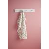 Mud Pie Children’s Nursery Chenille Blanket, Milky Rainbow, 34″ x 28″