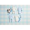 Mud Pie Children’s Train Applique Gown; 0-3M