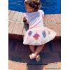 Mud Pie Girls Children’s Birthday Tutu(Sequin Icon)