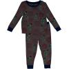 Mud Pie Girls Pink Firework Glow Pjs(Girl Firework Glow)