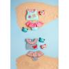 Mud Pie Girls’ Standard Turtle Applique 2pc Swimsuit(Turtle)