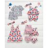 Mud Pie Girls Swimsuit & Headband Set(Popsicle)
