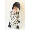 Mud Pie Golden Retriever Print Muslin Baby Swaddle Blanket, 47″ x 47″(Labrador Retriever)