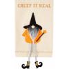 Mud Pie Halloween Dangle Gnome Towel (Creep it Real), 21″ x 14″ (44000039C)(Creep It Real)