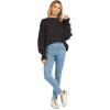 Mud Pie Jetta Zipper Womens Jeans, Large, Blue Leopard(Blue)