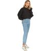 Mud Pie Jetta Zipper Womens Jeans, Large, Blue Leopard(Blue)