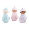 Mud Pie Kids Basket of Baby Dolls; Babies 8″ | Basket 3 3/4″ X 7″ Dia