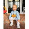 Mud Pie Kids Children Rollneck Sweater(Blue Pumpkin)