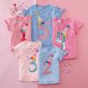 Mud Pie Kids Girls Birthday Tee(Four Birthday Tee)