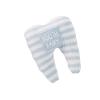 Mud Pie Knit Tooth Pillow, Pink, Small(Blue and White Stripe)