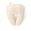 Mud Pie Knit Tooth Pillow, Pink, Small(Pink)