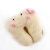 Mud Pie Knit Tooth Pillow, Pink, Small(Pink)