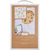 Mud Pie Muslin Swaddle, Milk and Cookies (Blue)(Blue)