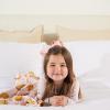 Mud Pie Muslin Swaddle, Milk and Cookies (Blue)(Pink)