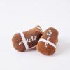 Mud Pie Newborn Baby-Boys Football Socks(Brown)