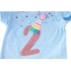 Mud Pie Two Birthday Tee Blue
